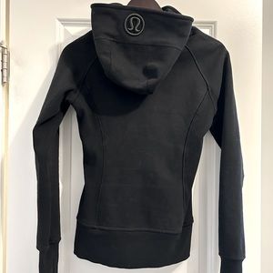 Size 6 scuba hoodie, black